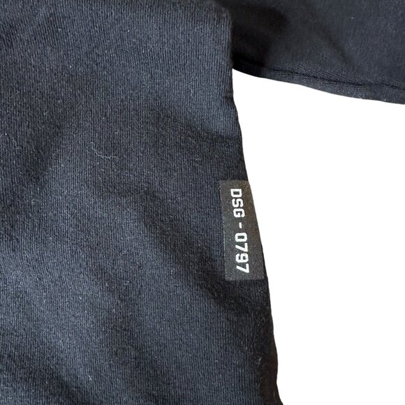 ASRV Men's Size XL Tech Essential Relaxed Tee DSG-0797 Black Cotton Blend - Picture 10 of 12